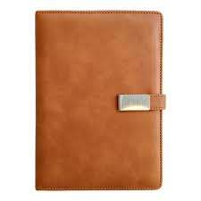 A5 loop button notebook